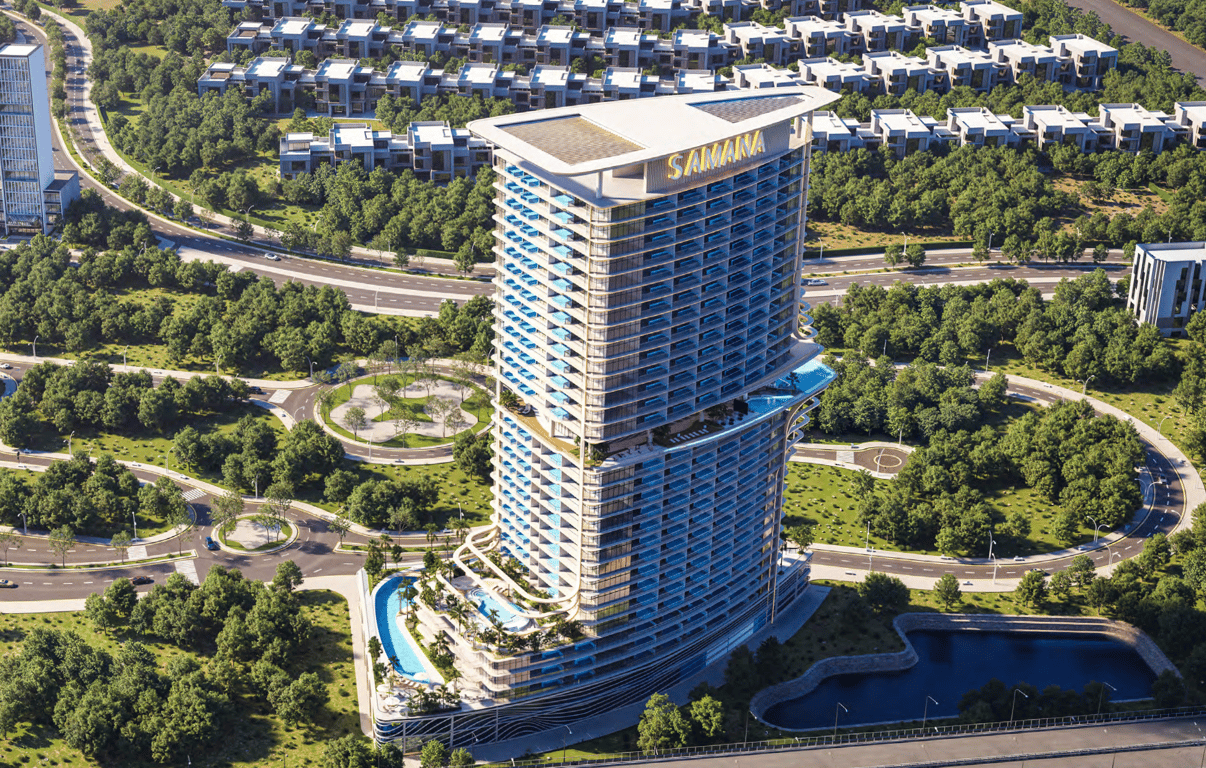 Hauptbild von Samana Barari Heights, einem Projekt von Samana Developers in Majan, VAE