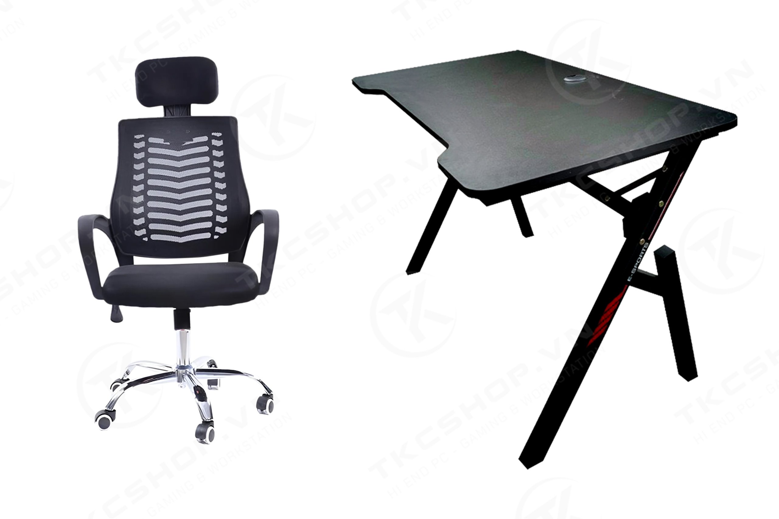BỘ BÀN GHẾ GAMING CAO CẤP SANG TRỌNG VỚI CHẤT LIỆU BỀN ĐẸP HỖ TRỢ CHƠI GAME LÂU DÀI