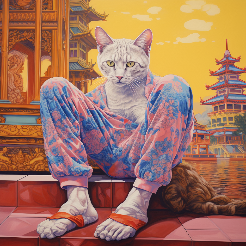 Korat Cat Pants Korat Cat Pants