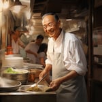 70-Year-Old Hero Fighting Hardships to Support Ailing Mother: An Inspiring Tale from the Heart of A Thai Restaurant! image-326