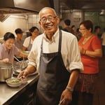 Defying All Odds: The Inspiring Story of a 70-Year-Old Thai Restaurant Worker Supporting His Ailing Mother! image-345