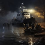 Nighttime Tugboat Takedown: Thailand's Epic River Raid Nets 2 Tons of Meth Bound for The World! image-106