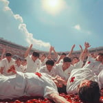 Red Cross Youth Ceremony in Thailand: Heatwave Causes 35 to Faint at Suphachalasai Stadium Event image-831