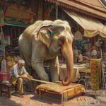 Phumtham Leads Thailand's Battle to Protect Iconic Elephant Trousers from Global Counterfeits image-143