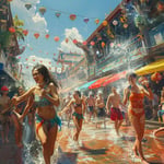 Chadchart Sittipunt Revs Up Bangkok for Songkran 2024: A Splash of Culture and Celebration on Khao San Road image-862