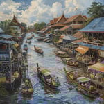Amphawa Floating Market Bustling with Tourists Despite Fake News Claims, Says Chai Wacharonke image-275