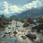 Thailand Flood Crisis 2024: 42 Provinces Affected and Community Resilience image