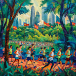 Healthy Up! Run 2024: Bangkok Celebrates Wellness and Royal Reverence image