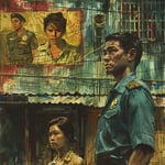 Intrigue and Romance: Police Captain Peerapong In-na's Dramatic Love Triangle Unraveled image