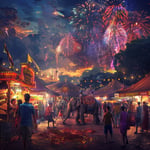 Elephant's Unplanned Adventure Stirs Excitement at Nong Bua Lam Phu Fair image