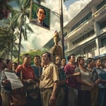 Kaewsan Atibodhi and Dr. Warong Dechgitvigrom Demand Transparency in Thaksin Shinawatra's Hospital Stay Controversy image