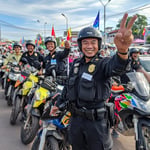Udon Thani Police Bust Motorcycle Theft: 13 Bikes Recovered, Locals Celebrate image