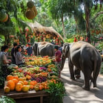 Thai Elephant Day 2025: Celebrating Pang Nat at Khao Kheow Open Zoo Amidst Viral Hua Hin Elephant Drama image