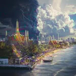 April 2025: Thailand's Weather Adventure - Heatwaves and Thunderstorms image