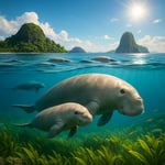 Marine Conservation Triumph in Trang: Dugong Population Flourishes on Koh Libong and Koh Muk image