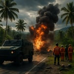 Tragic Roadside Bomb Attack in Yala: Remembering Police Sergeant Major Isaret Intharaphat's Bravery image