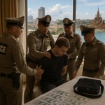 Pattaya Police Uncover Counterfeit Currency Operation: Uzbek Suspect Arrested image