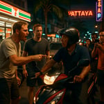 Dramatic British-Thai Clash in Pattaya: Road Rage, Scuffle, and Legal Consequences image