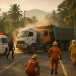 Tragic Crash in Chon Buri: Young Mother Ploywarin Noenklang and Son Thanawat Saothong Fatally Struck image