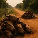 Pathum Thani's Shocking Discovery: Mystery of Severed Cow Heads Unveiled image