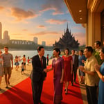 Pattaya Hosts Chinese Delegation: Mayor Poramet Ngampichet Aims to Revitalize Tourism image