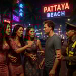 Pattaya Beach Road Altercation: Viral Video Captures Thai Transwomen's Clash with Israeli Tourists image