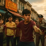 Burmese Teen's Machete and Toy Gun Stunt in Phuket: A Cautionary Tale of Social Media Fame image