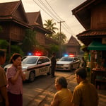 Tragic Feud Erupts in Ayutthaya: Fatal Shooting Shakes Uthai District image