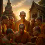 Monk Prakhru Pratheep's Redemption: Overcoming a Call Center Scam in Ayutthaya image