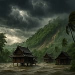 Thailand on High Alert: Typhoon Wipha Sparks Widespread Flood and Landslide Warnings image