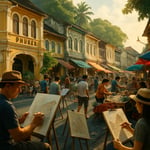 Unleash the Creativity: Asialink Sketch Walk Phuket 2025 Transforms Island into Cultural Hub image