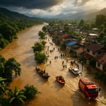 Chiang Rai Red-Level Flood Alert: Urgent Community Response Amid Sai River Overflow image