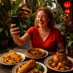 Julia's Viral Journey: Uncovering the Best British Roast Dinner in Thailand image