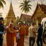 Koh Samui Temple: Two Monks Defrocked After Drug Test, One Held on Fraud Warrant image