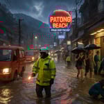 Patong Flooding: Heavy Rain Forces Road Closures in Phuket image