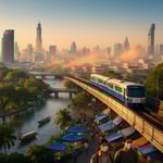 Bangkok air quality today: PM2.5 26 µg/m³ — Pathum Wan & Chatuchak highest image