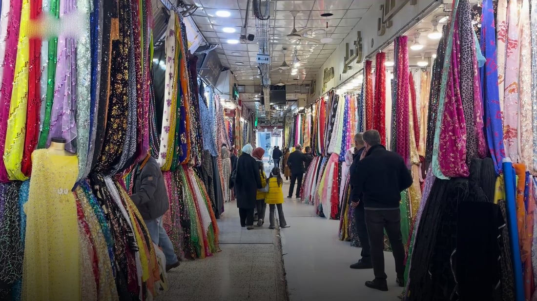 Sulaymaniyah’s vibrant Kurdish clothing market falls flat due to economy, Ramadan timing