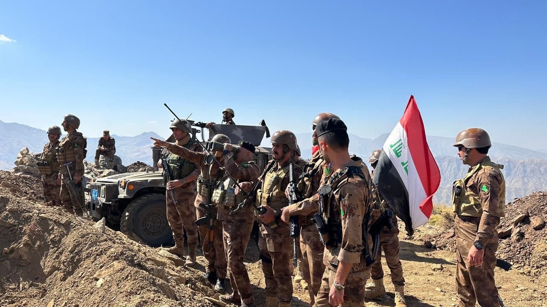 بالتعاون مع البيشمركة.. قوات الحدود العراقية تمسك مناطق على مشارف إيران