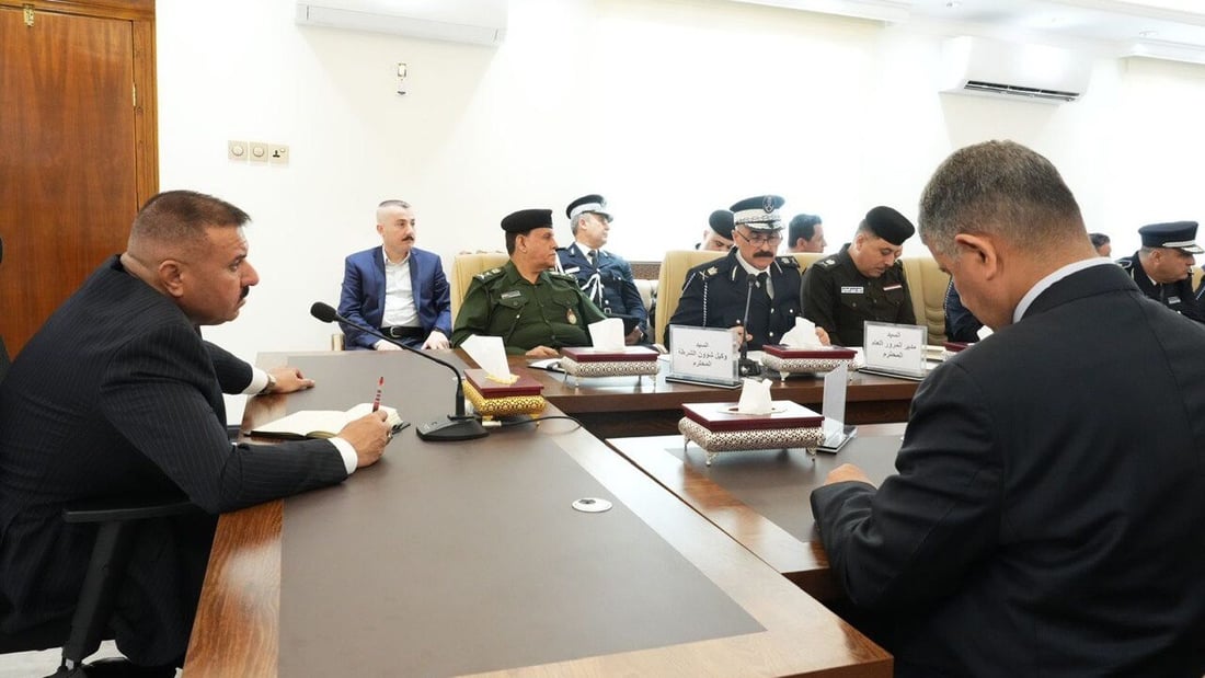 وزير الداخلية يوجه برفع غرامات السيارات الشمالية المسجلة في بغداد إلى الإقليم