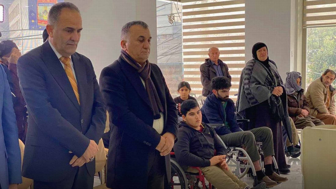 Duhok provides free wheelchairs to 15 people with disabilities