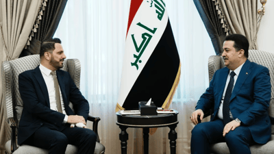 Sudani meets head of New Generation in Baghdad