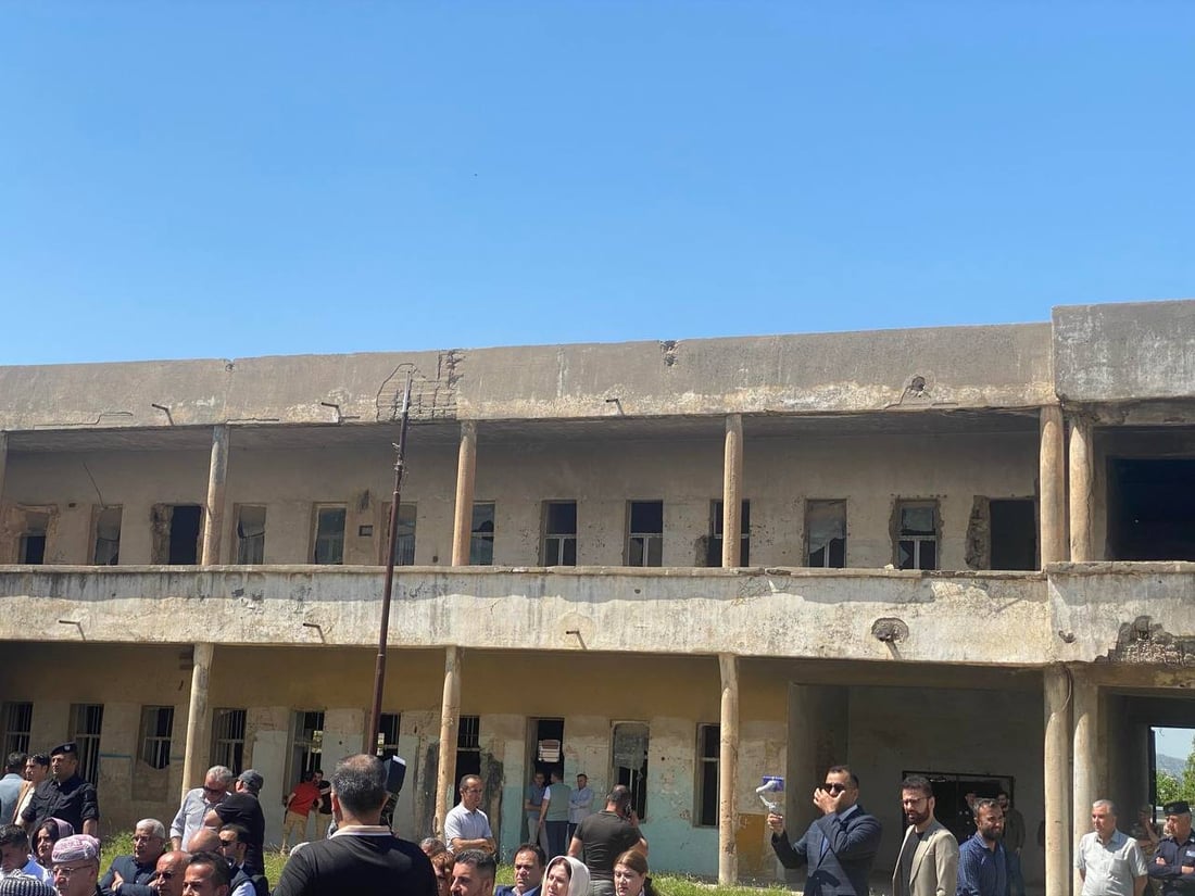 صور من قلعة نزاركي.. أكبر موقع للتعذيب والإعدامات في كردستان سيتحول إلى متحف