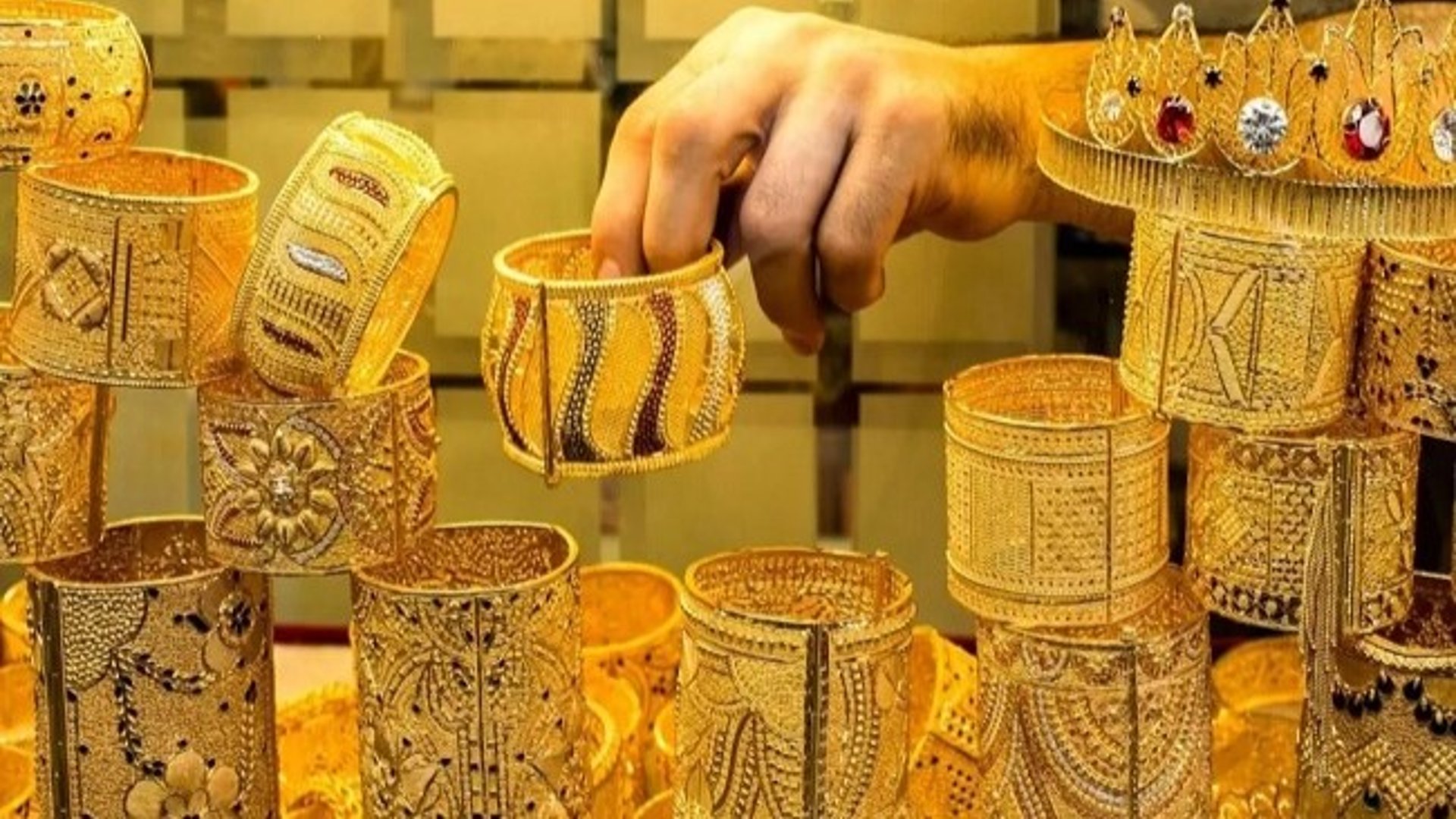 انخفاض أسعار الذهب في الأسواق العراقية اليوم الجمعة