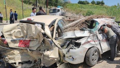 Separate road accidents in Sulaymaniyah kill 2, injure 20