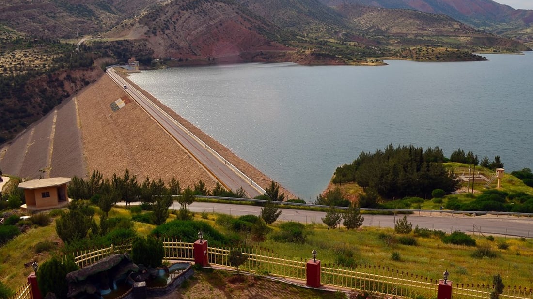 Duhok dam water levels increase