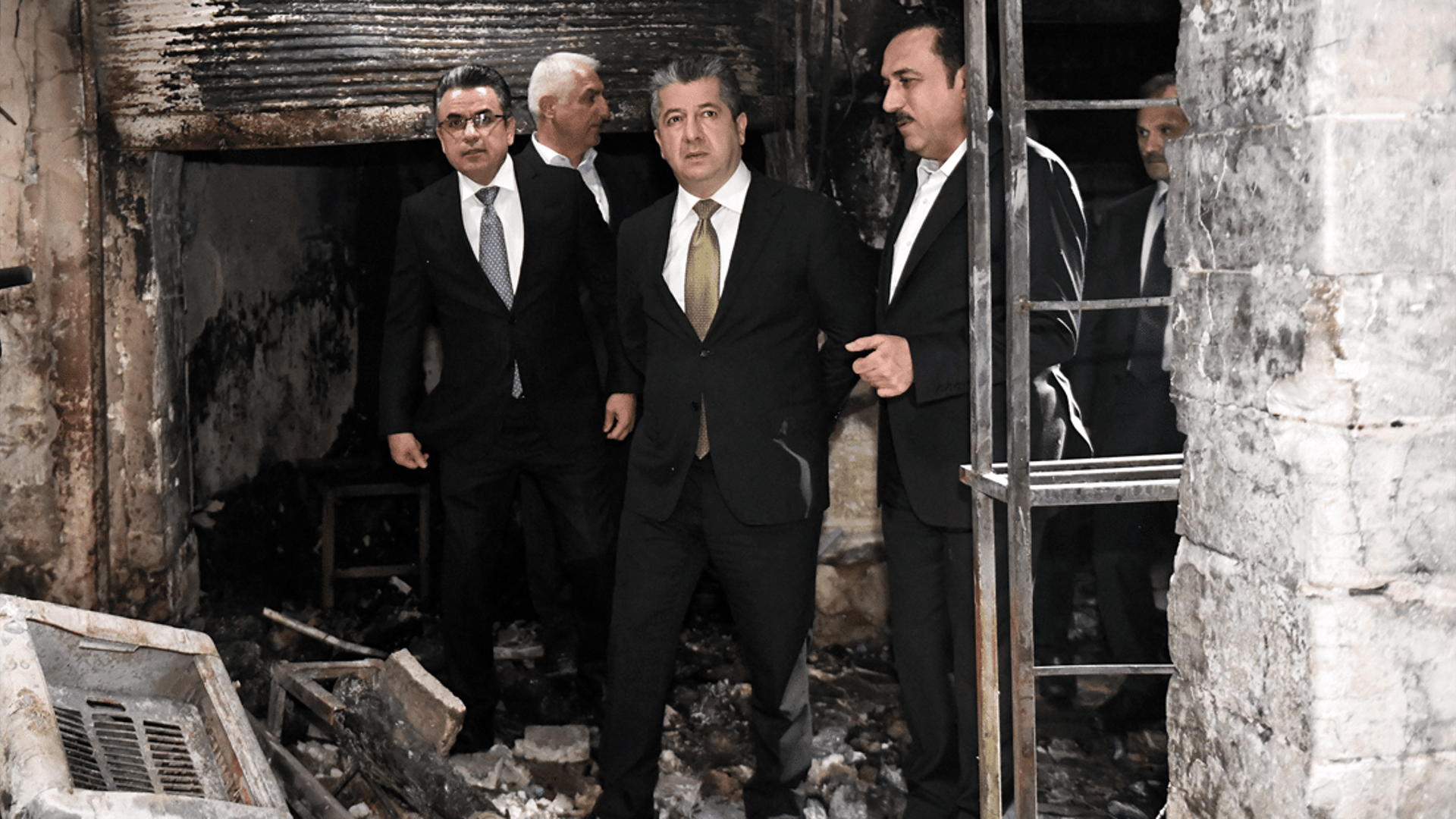 KRG prime minister calls for investigation after Erbils Qaysari Bazaar fire