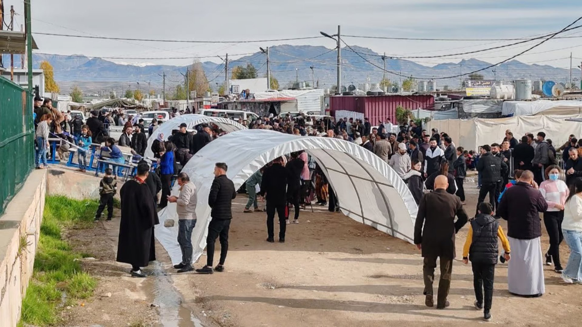 IHEC  turnouts for Sinjar displaced persons