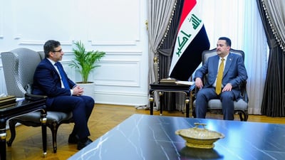 السوداني يستقبل مدير فرع شركة “BP” النفطية في العراق