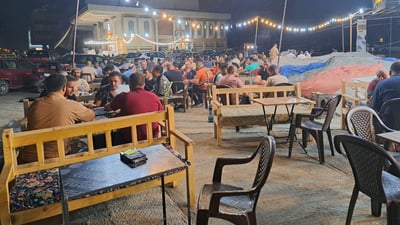 الموصل.. أول مقهى في كورنيش الأيمن ينتعش بعد الحرب الطويلة