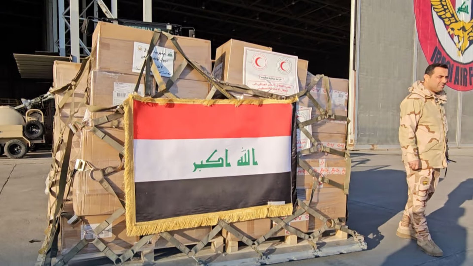 Iraq sends aid shipment to Gaza